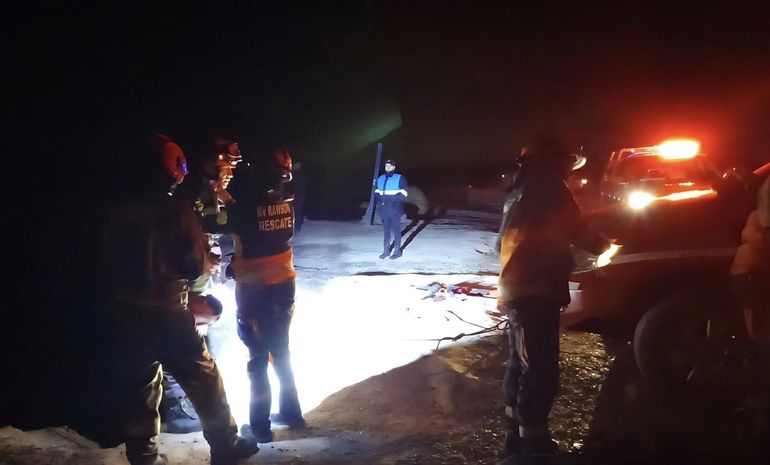 El lugar donde apareció el cadáver se conoce como Caras Talladas