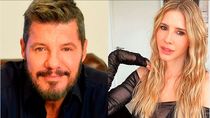 Guillermina Valdes y Marcelo Tinelli.