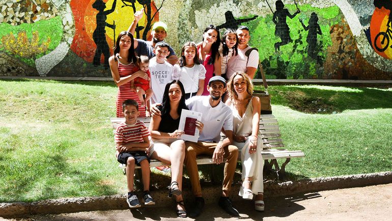 La celebraci&oacute;n masiva tuvo lugar el 14 de febrero, el d&iacute;a de los enamorados.&nbsp;