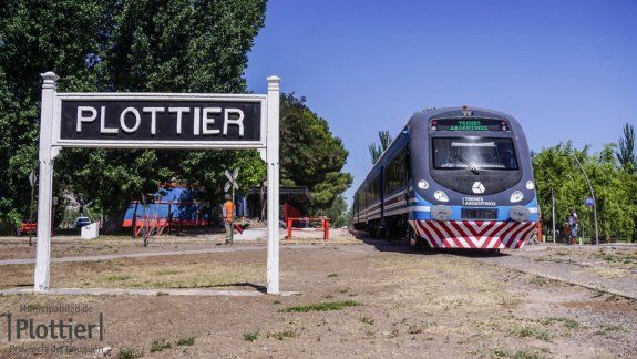 El Tren del Valle llegará hasta Plottier antes de la fecha prevista