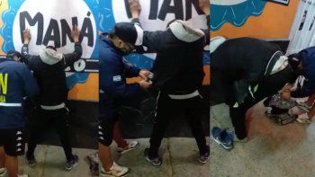 sorprendieron a un indocumentado con droga en la calle sorprendieron a un indocumentado con droga en la calle