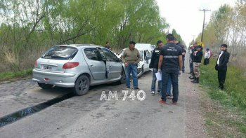 tres muertos  en allen tras choque frontal
