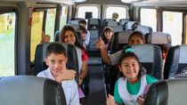 transporte escolar en rio negro: mas de 16.000 estudiantes garantizan su acceso diario a las aulas