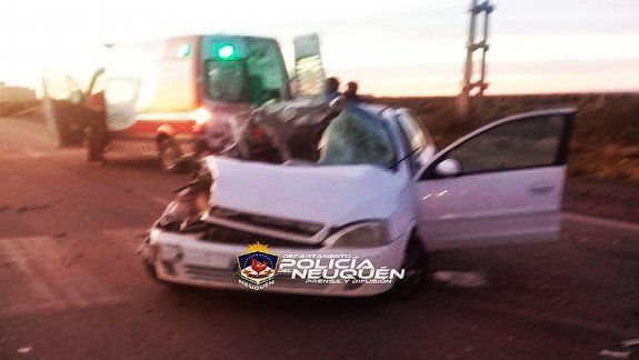 Terrible accidente y milagro en la Autovía Norte
