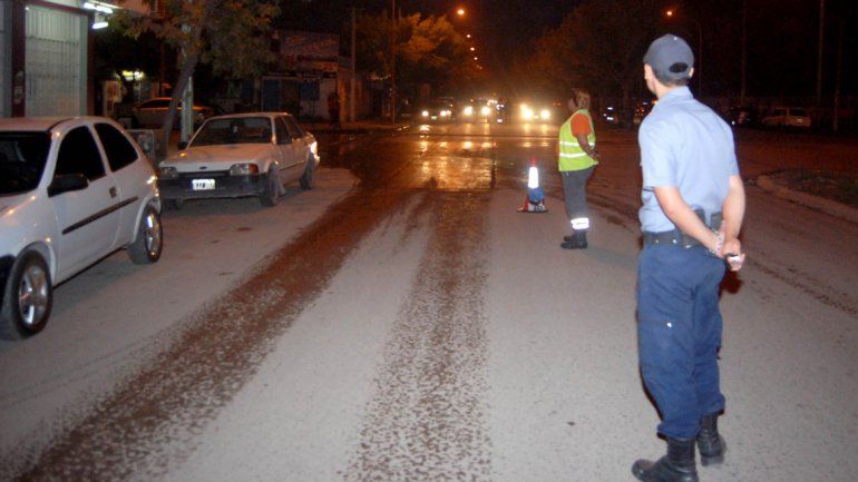 El hecho ocurrió en la céntrica esquina de 9 de Julio y España.