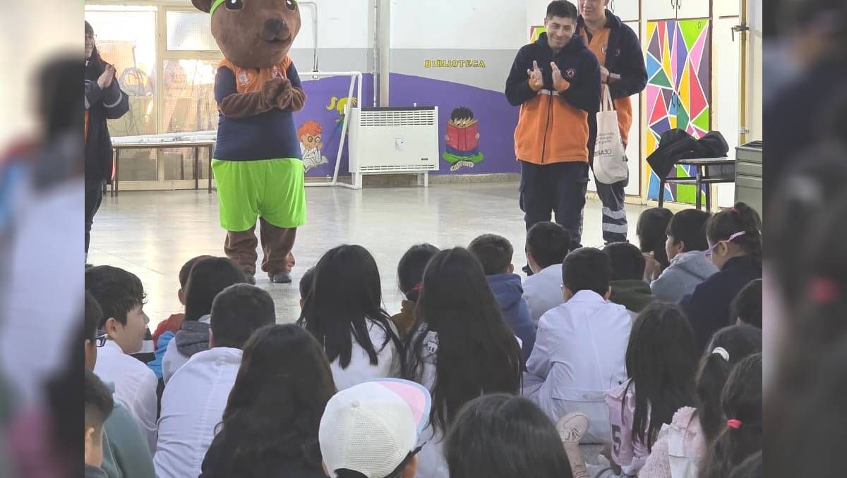 Protección Civil brinda charlas sobre monóxido de carbono en la escuelas de Cipolletti.