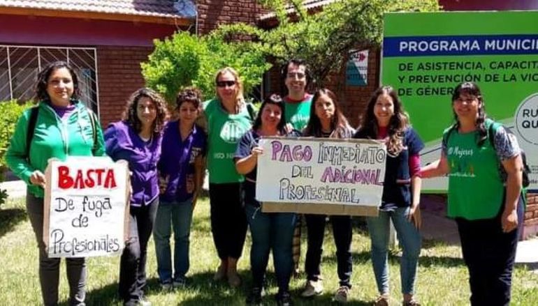 Personal del Ruca Quimei reclama mejoras salariales y laborales