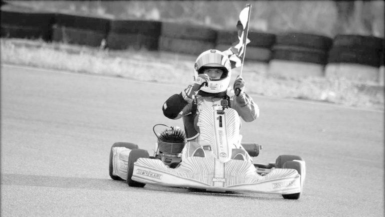 Nicolás Montanari fue uno de los ganadores en la fecha del Prokart.