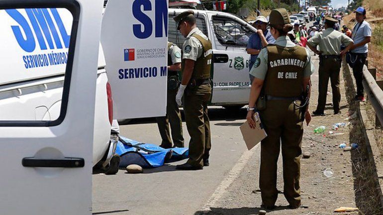 Una mujer murió durante la salida del predio de Temuco