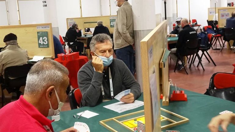Cómo le fue a Macri en el Mundial de Bridge con la Selección Argentina