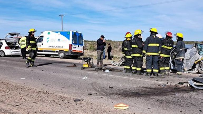 Lago Pellegrini: identifican al conductor que murió en el choque de la ruta 70