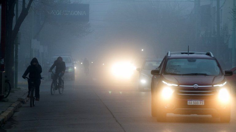 La ciudad amaneció con una intensa neblina