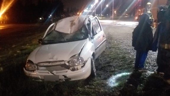 Chocaron contra un caballo suelto en el ingreso a Bariloche