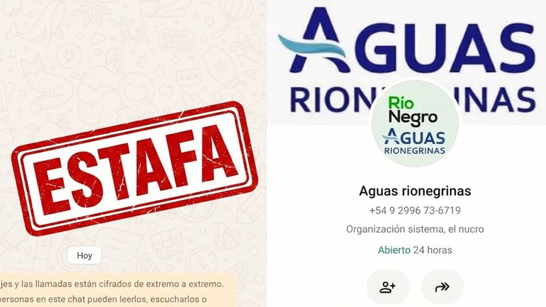 Desde Aguas Rionegrinas aclararon que la oferta es totalmente falsa.&nbsp;