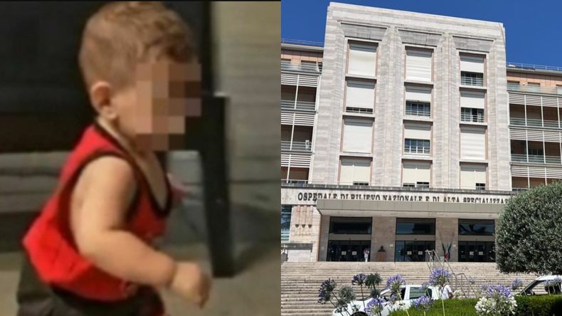 Domenico continúa conectado a un sistema que reemplaza de forma temporal las funciones del corazón y los pulmones.