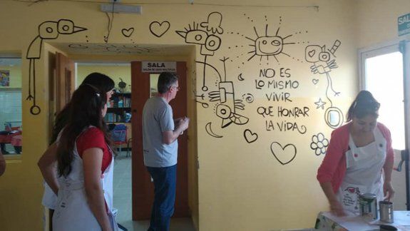 Te dibujo un cuento dejó su huella en Cipolletti