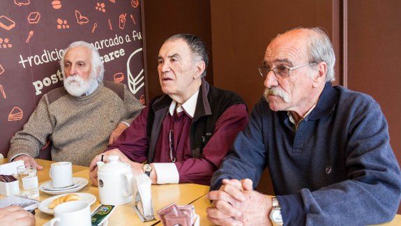 Eduardo París, Néstor García y Juan Carlos De Rioja rememoraron los hechos.