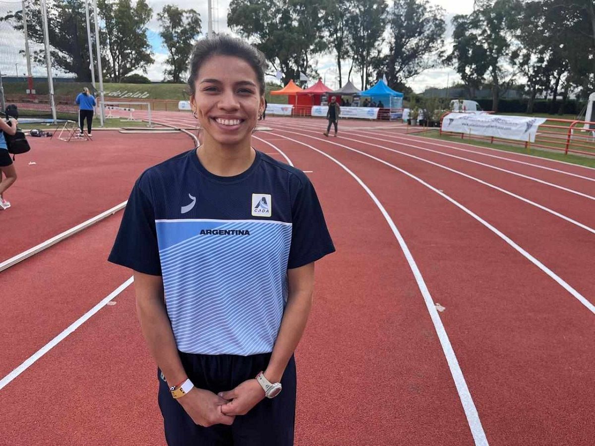 Martina Escudero se juega todo en el Sudamericano de Atletismo