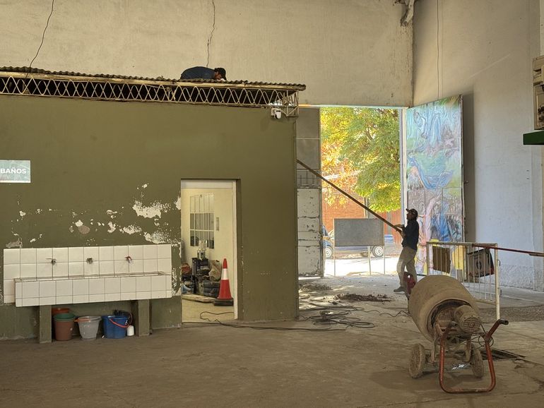 El Complejo Deportivo Municipal comenzó a transformarse con obras que mejorarán la infraestructura deportiva.