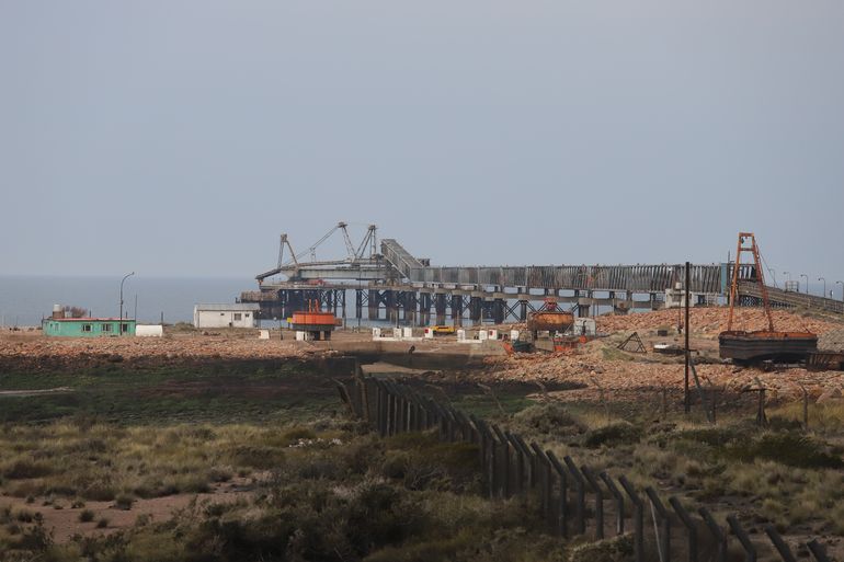 El puerto de Punta Colorada