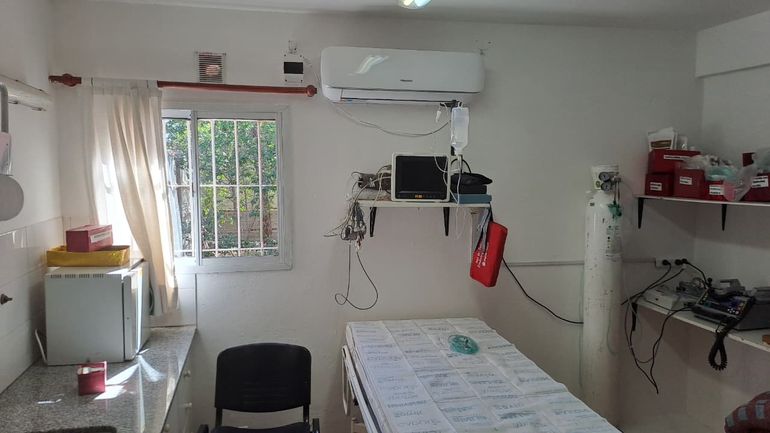 Se realizaron refacciones eléctricas y mejoras generales en el Centro de Salud.