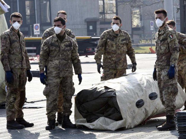 Italia se prepara para afrontar el pico m&aacute;ximo de contagiados.&nbsp;