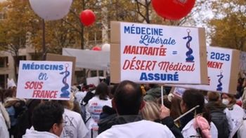 huelga de medicos en francia: no atenderan hasta el 2 de enero