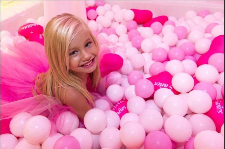 Las fotos del mágico cumple de 5 de Matilda, la hija de Luciana Salazar