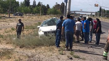 murio la medica que choco contra un poste en ruta 7