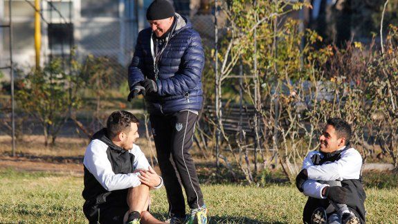 El plantel de Cipo se prepara en el Parque Rosauer
