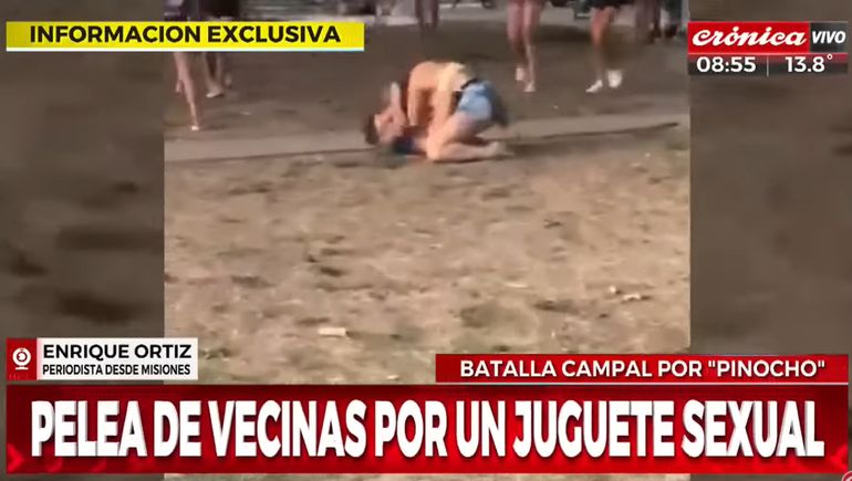 Le robó un juguete sexual y terminaron a las trompadas