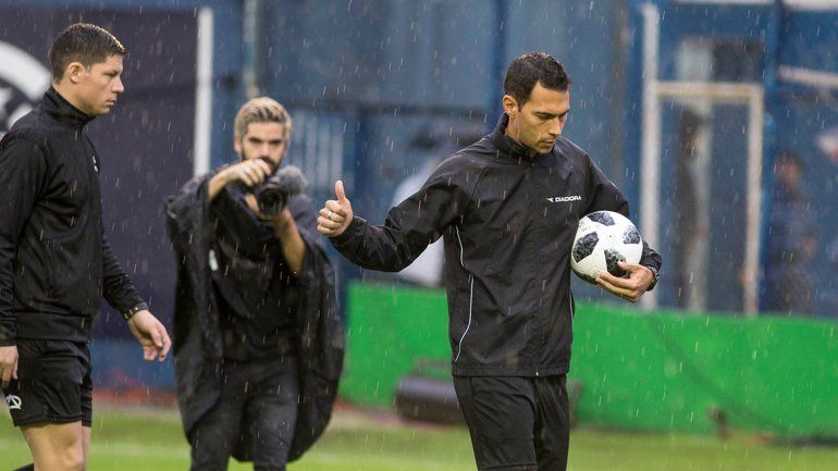 Gimnasia- Boca, suspendido por malas condiciones climáticas