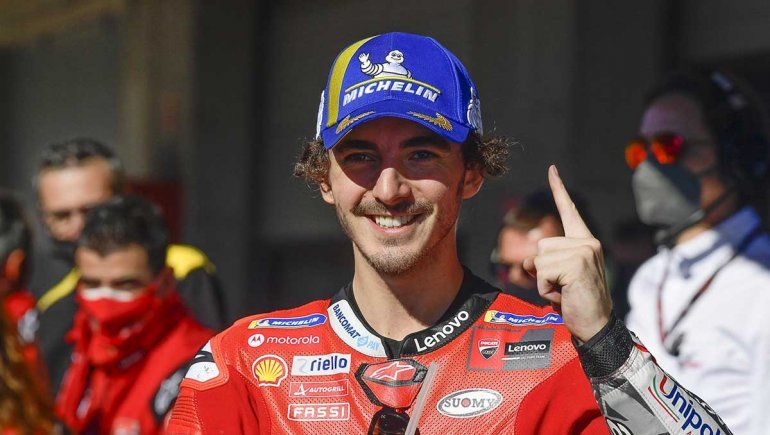 Francesco Bagnania ganó la final del MotoGP en Portugal