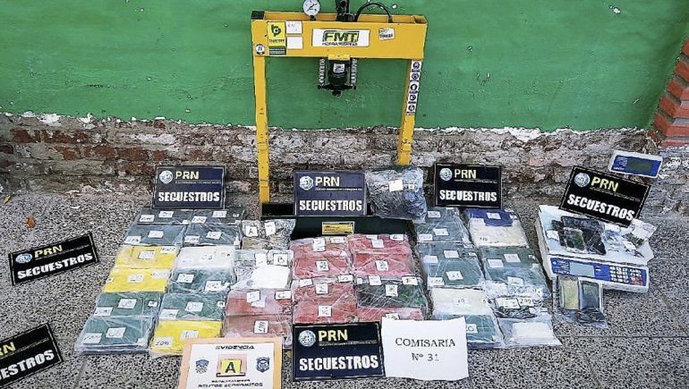 Enorme golpe al narcotráfico en el Alto Valle