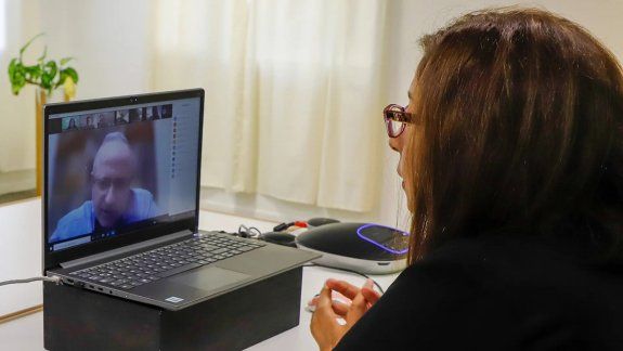 Carreras encabezó el primer encuentro con la empresa israelí Mekorot