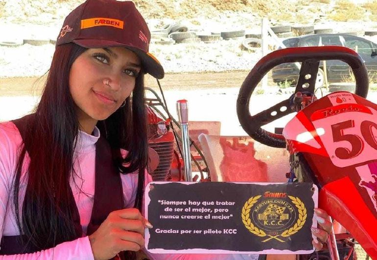 La piba de Fernández Oro que vende rifas para mantener viva su pasión