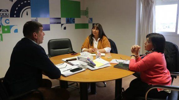 Reynoso visitó Cipolletti y dialogó con autoridades locales