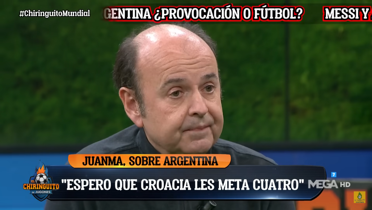 La insólita defensa del periodista que deseó que Croacia golee a Argentina