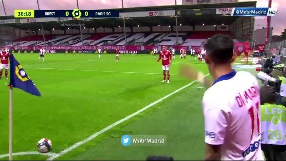 El gol olímpico de Di María y el blooper de Neymar 