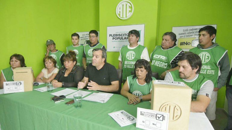 ATE lanzó una votación en claro mensaje al gobierno provincial.