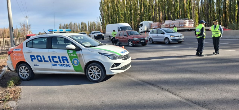 Los operativos de tránsito en Allen son frecuentes. Los operativos de tránsito en Allen son frecuentes.