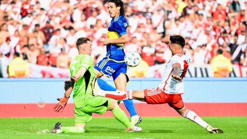 Qué dijo Armani al enterarse que Cavani no juega el Superclásico