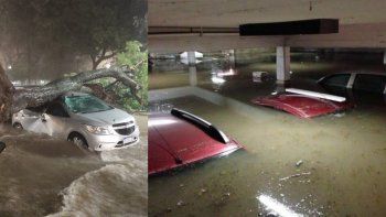 tucuman bajo el agua: impactantes imagenes del temporal
