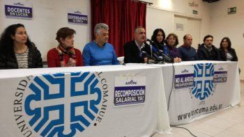 esperan una gran marcha de la unco para este jueves