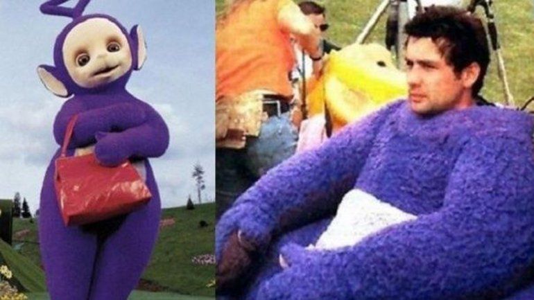 Murió Tinky Winky, personaje de la serie infantil Los Teletubbies