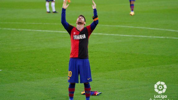Messi le dedicó el gol a Maradona y emocionó a todo el mundo
