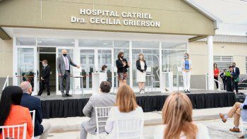 la provincia inauguro el nuevo hospital de catriel