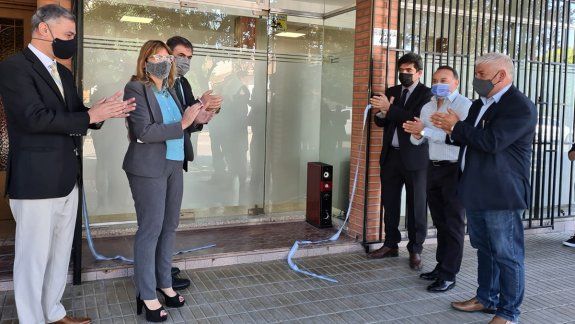 Inauguró la nueva sede de fiscalía en Cinco Saltos