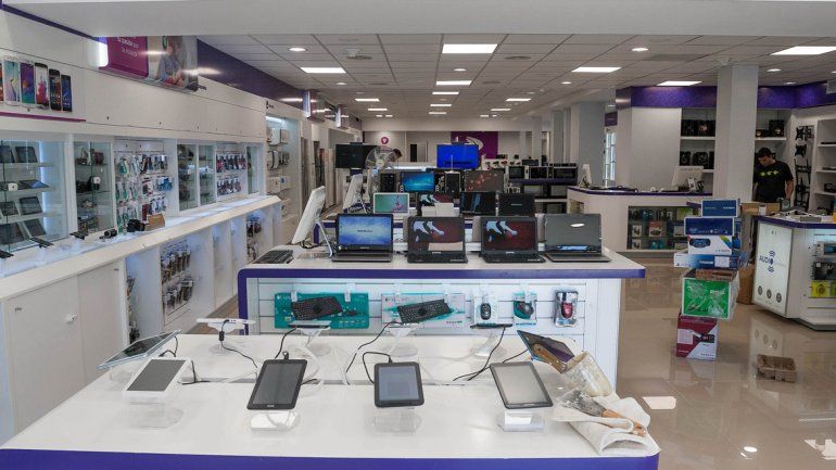 El local de Frávega fue el último en llegar a la ciudad. La firma trabajó contra reloj por las ventas navideñas.