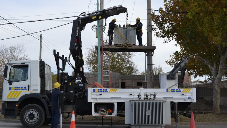 Desde Edersa informaron los cortes de energía que se desarrollarán este jueves. Foto: Gentileza.